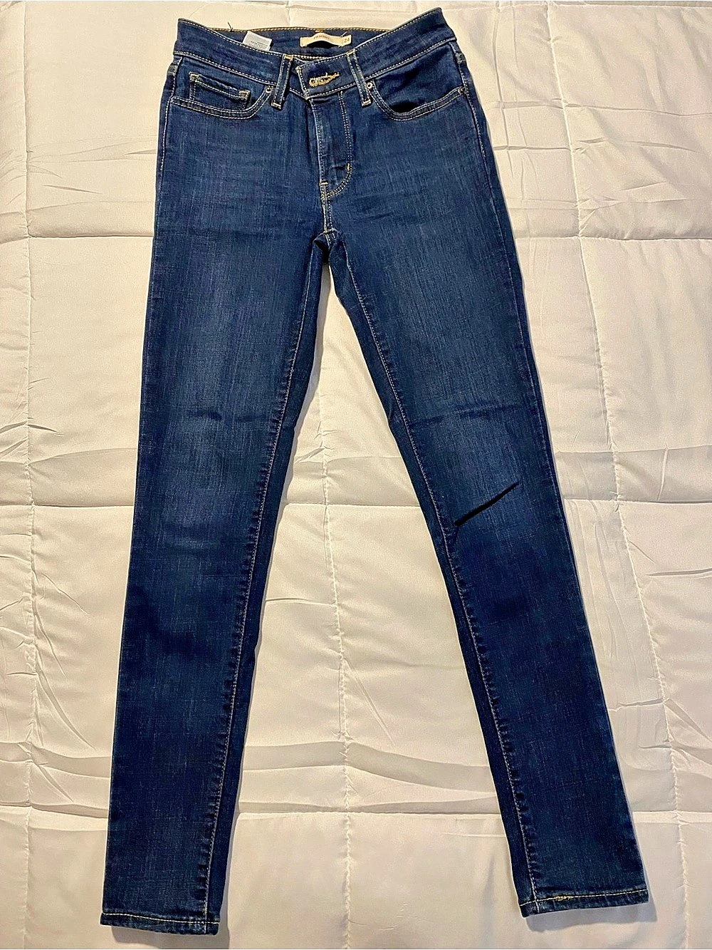 Levi's 711 Skinny Jeans Waist 24 Blue